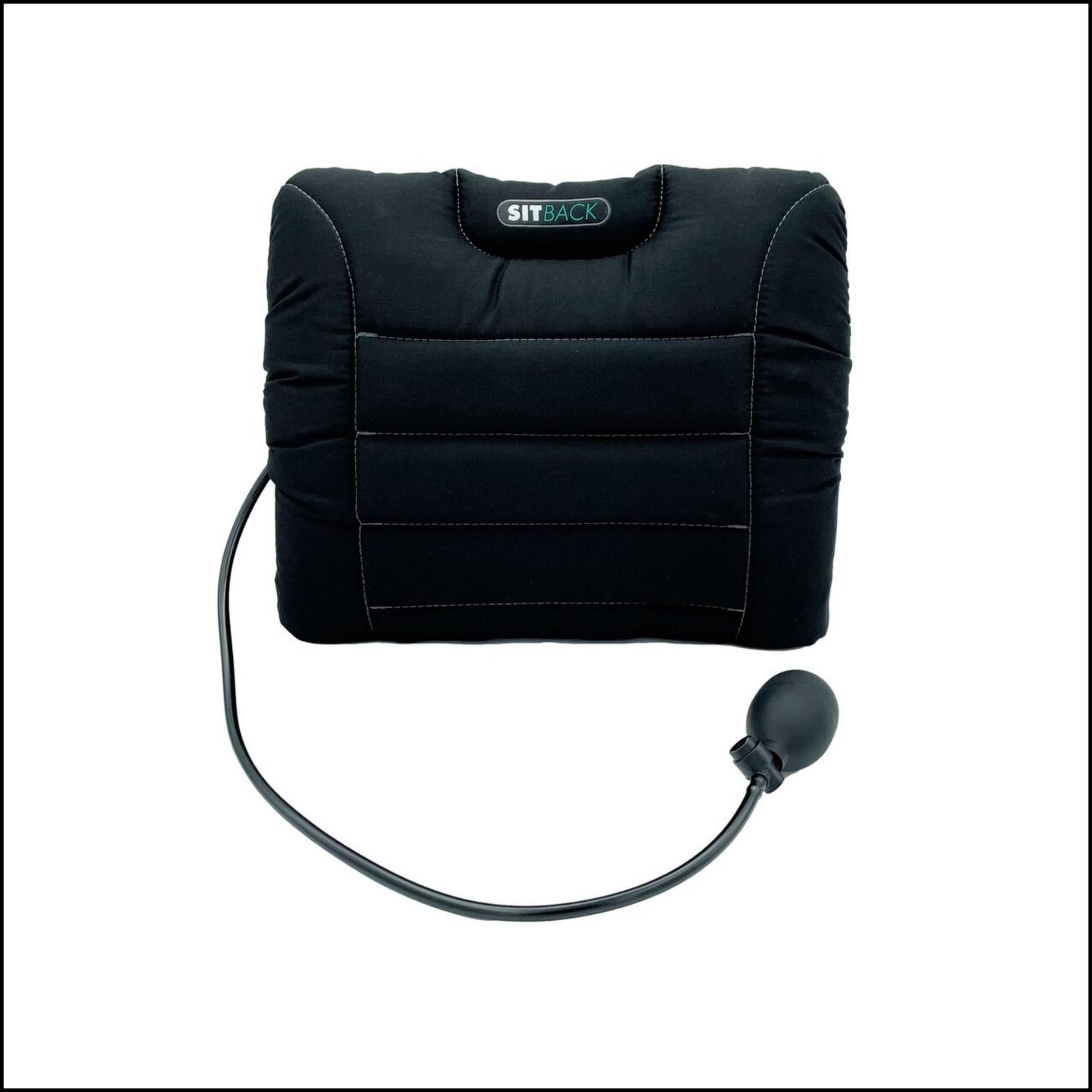 SITBACK Rückenkissen Air Stoff schwarz